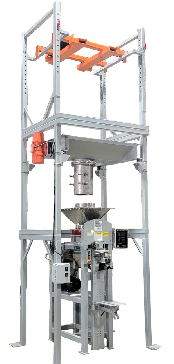 Choice Bagging Equipment Bulk Bag Unloader (forklift style) Model 4100 - Image 2